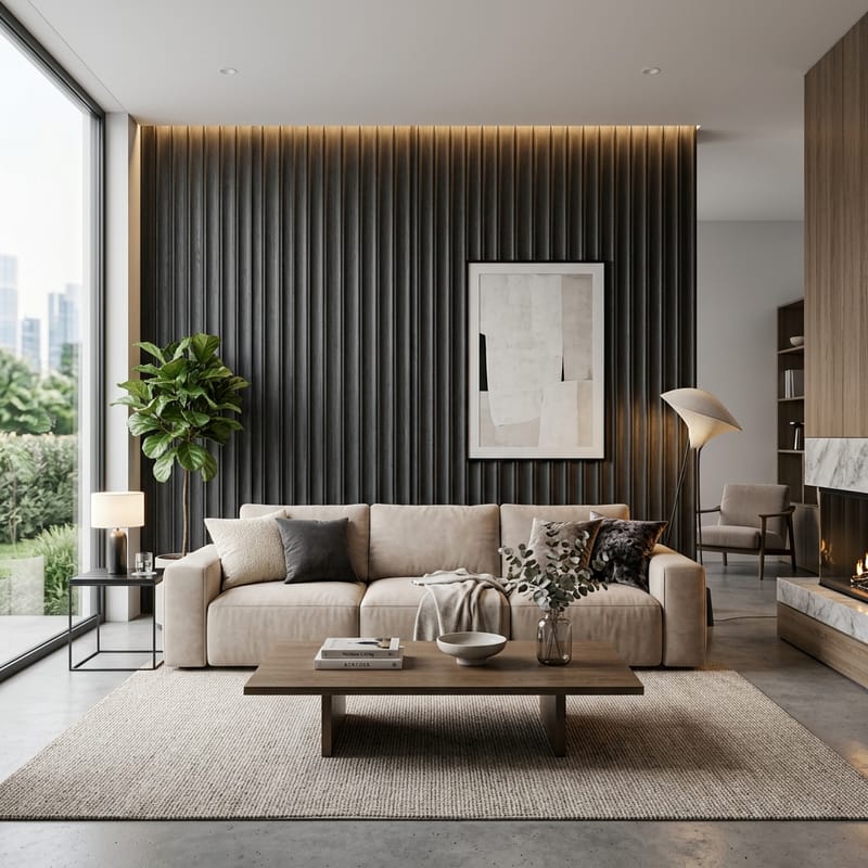 Charcoal Louvers